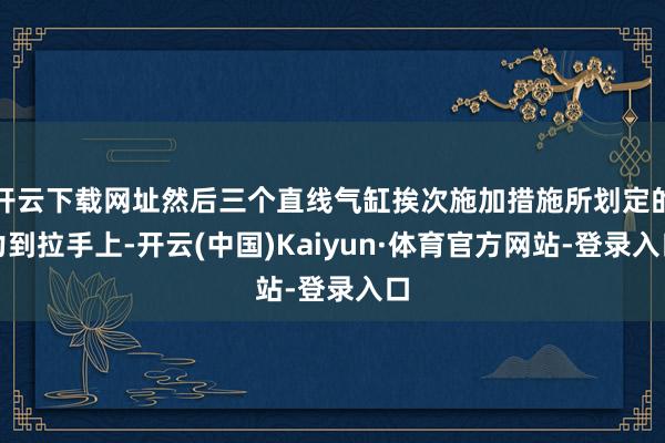 开云下载网址然后三个直线气缸挨次施加措施所划定的力到拉手上-开云(中国)Kaiyun·体育官方网站-登录入口